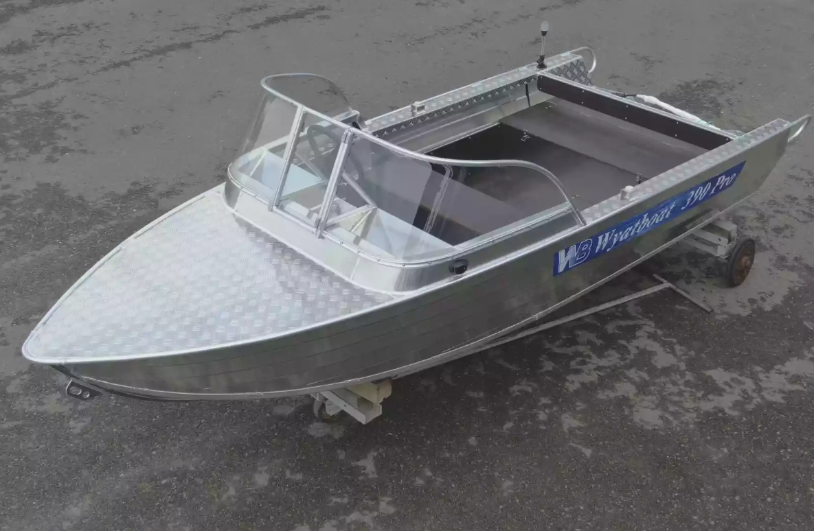 Алюминиевый катер Wyatboat-390 Pro в Петрозаводске