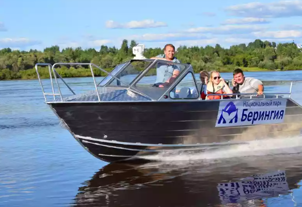 Алюминиевый катер Неман 550 в Петрозаводске