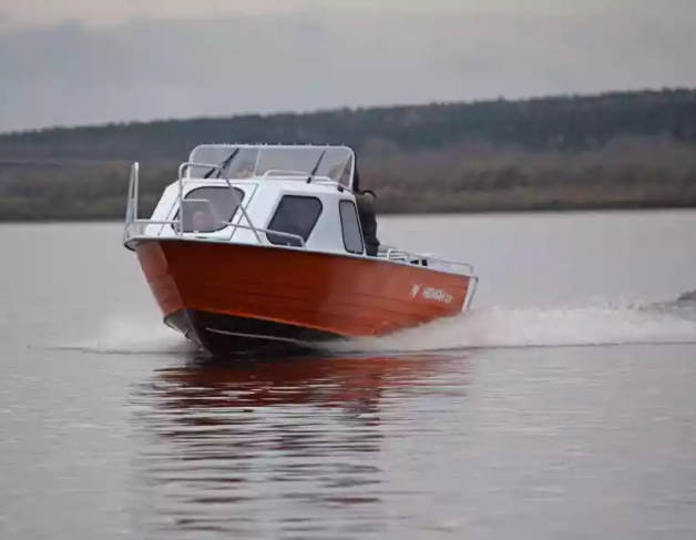 Алюминиевый катер Неман-500 (каютный) в Петрозаводске
