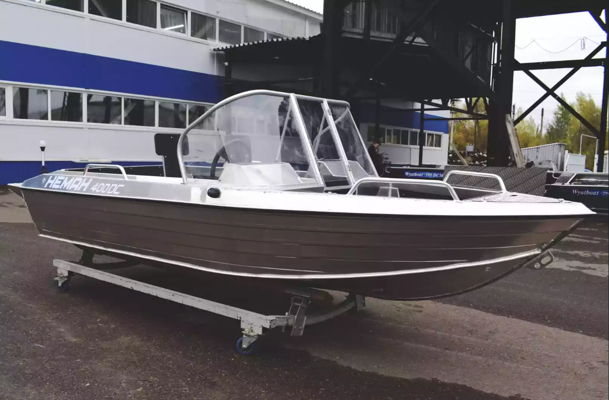 Алюминиевый катер Neman-400 DC в Петрозаводске