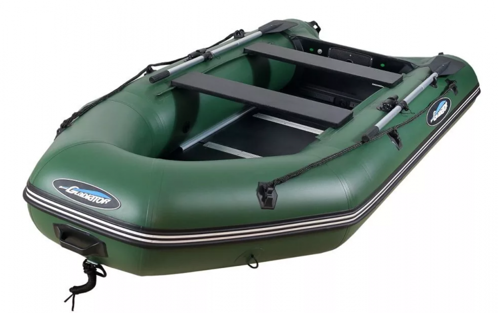 МОТОРНО-ГРЕБНАЯ ЛОДКА ПВХ GLADIATOR A 320 ТК С ФАНЕРНЫМ ПОЛОМ в Петрозаводске