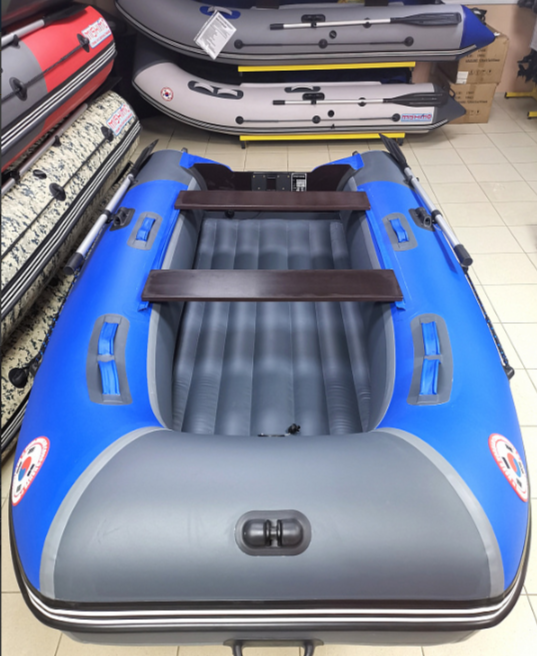 КОМПЛЕКТ Лодка MISHIMO PRO 350 + ЛОДОЧНЫЙ МОТОР MARLIN MP 9.9 (20) AMHS PRO в Петрозаводске