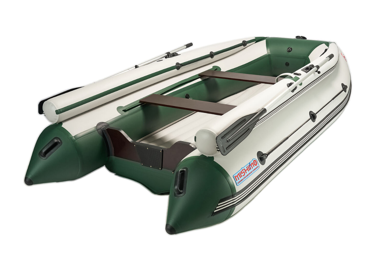 КОМПЛЕКТ ЛОДКА MISHIMO FAMILY LITE 370 + МОТОР MARLIN MP 9.9 AMHS PROLINE FORCE в Петрозаводске