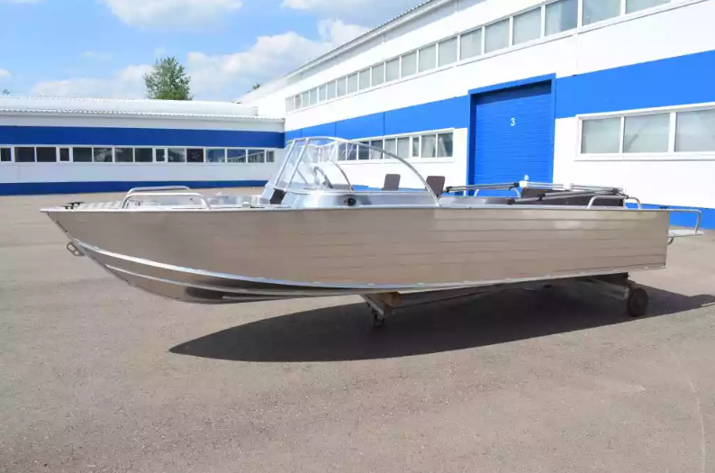 Алюминиевый катер WYATBOAT-550 DCM в Петрозаводске