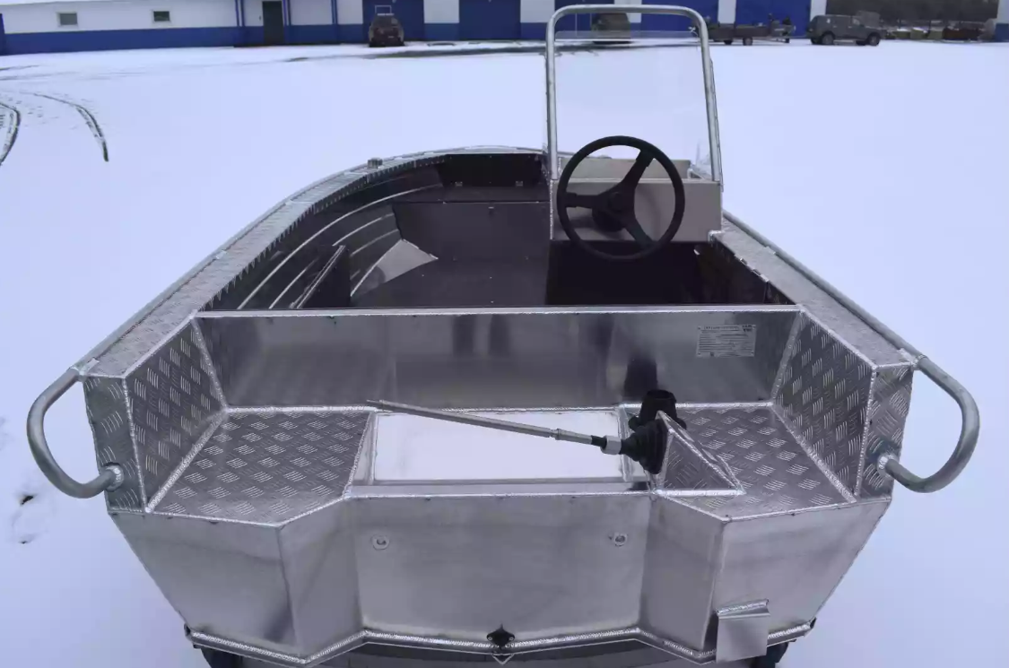 Алюминиевая лодка Wyatboat-390 C в Петрозаводске