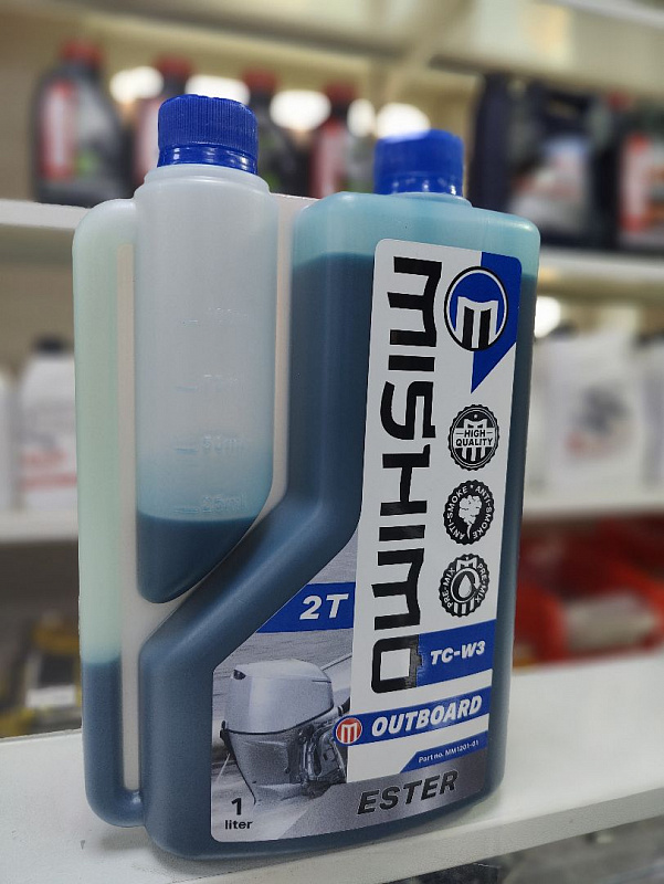 Масло MISHIMO 2T OUTBOARD (ESTER) полусинтетика 1 л в Петрозаводске