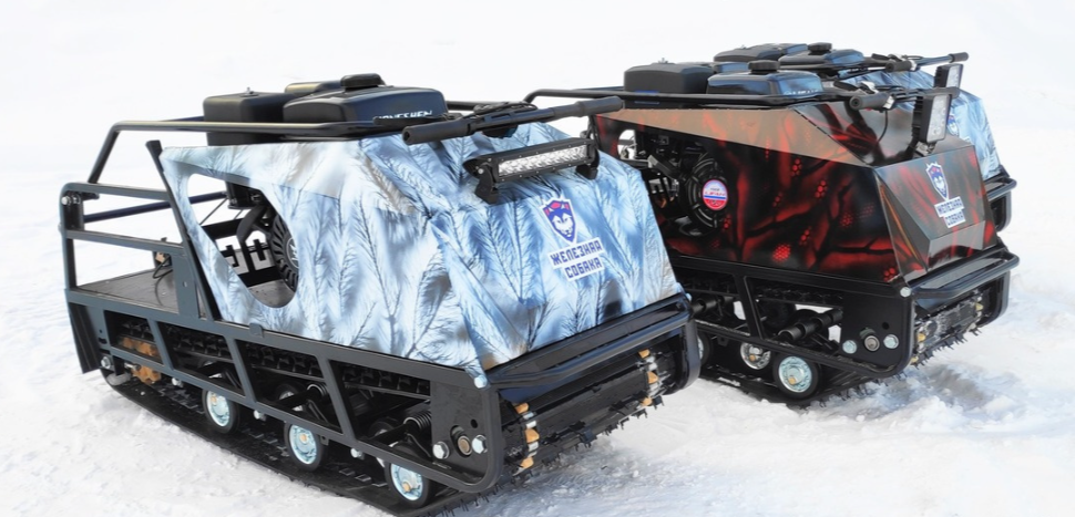 Мотобуксировщик Irondog (Железная собака) M500 15 Камуфляж Охотник в Петрозаводске