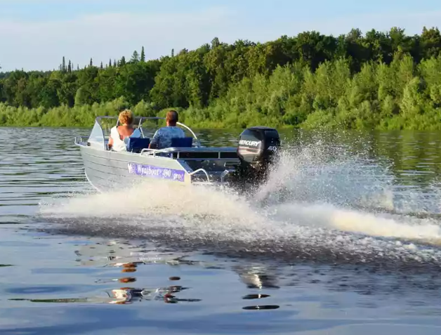 Алюминиевый катер Wyatboat-490 Pro водомет в Петрозаводске