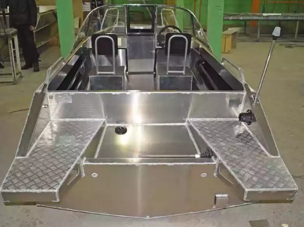 Алюминиевый катер Неман-500 DC (без покраски) в Петрозаводске