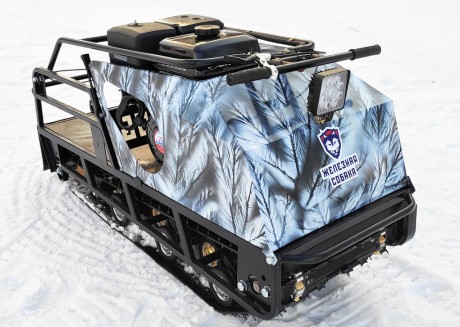 Мотобуксировщик Irondog (Железная собака) M500 15 Камуфляж Охотник в Петрозаводске