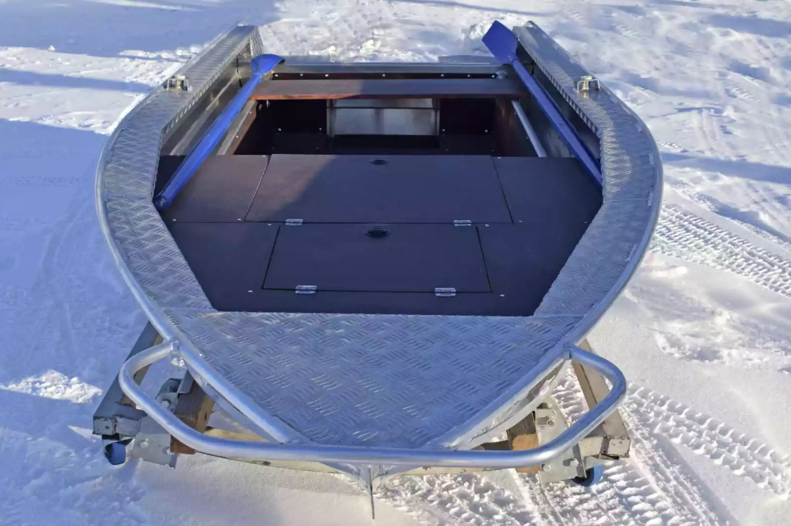 Алюминиевая лодка Wyatboat-370 Р FISH в Петрозаводске