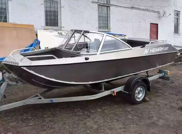 Алюминиевый катер Неман-500 DC (без покраски) в Петрозаводске