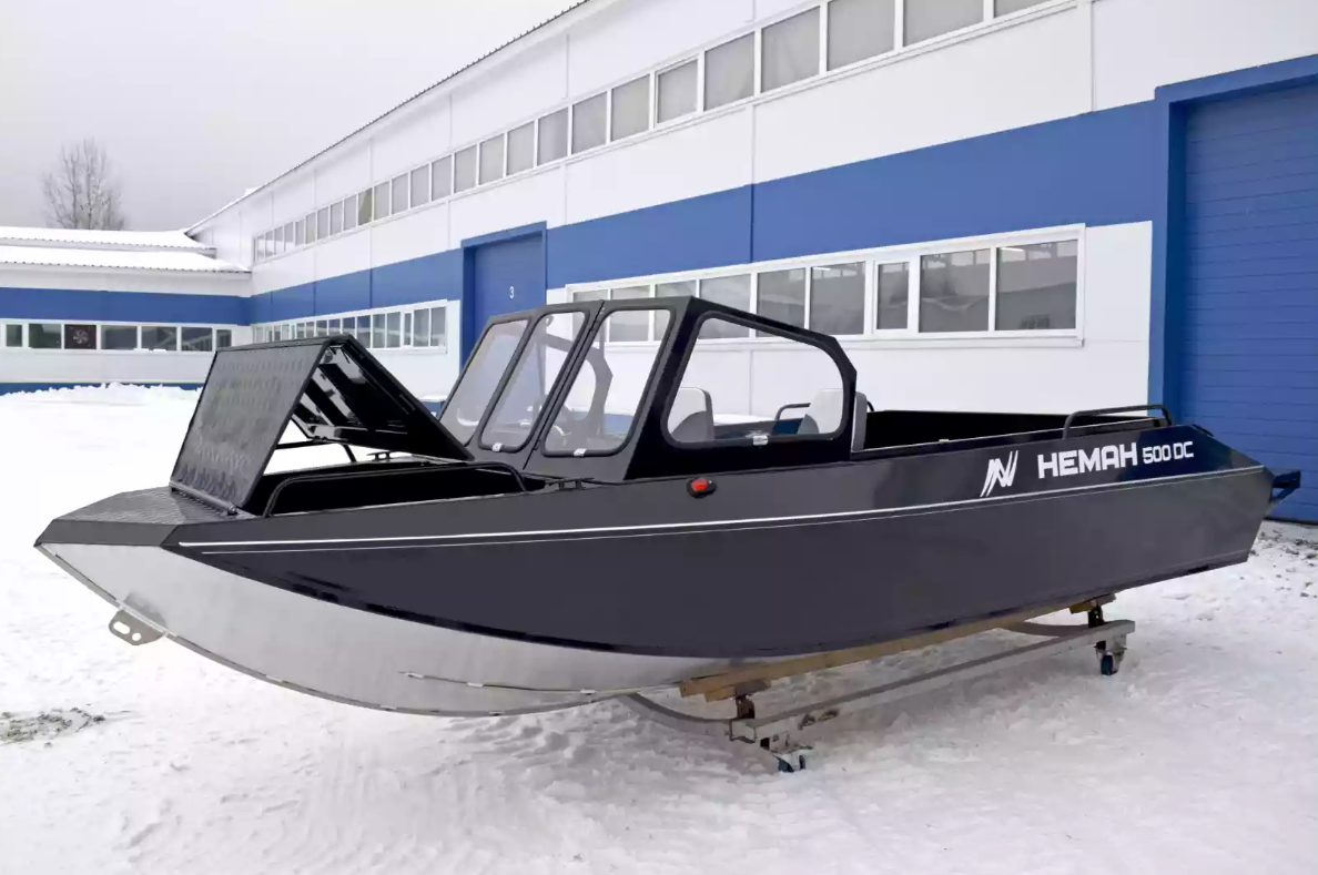 Алюминиевый катер Неман-500 DC Pro в Петрозаводске