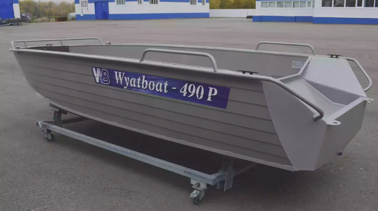 Алюминиевая лодка Wyatboat-490 P в Петрозаводске