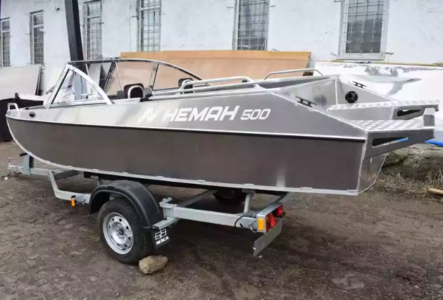 Алюминиевый катер Неман-500 DC (без покраски) в Петрозаводске