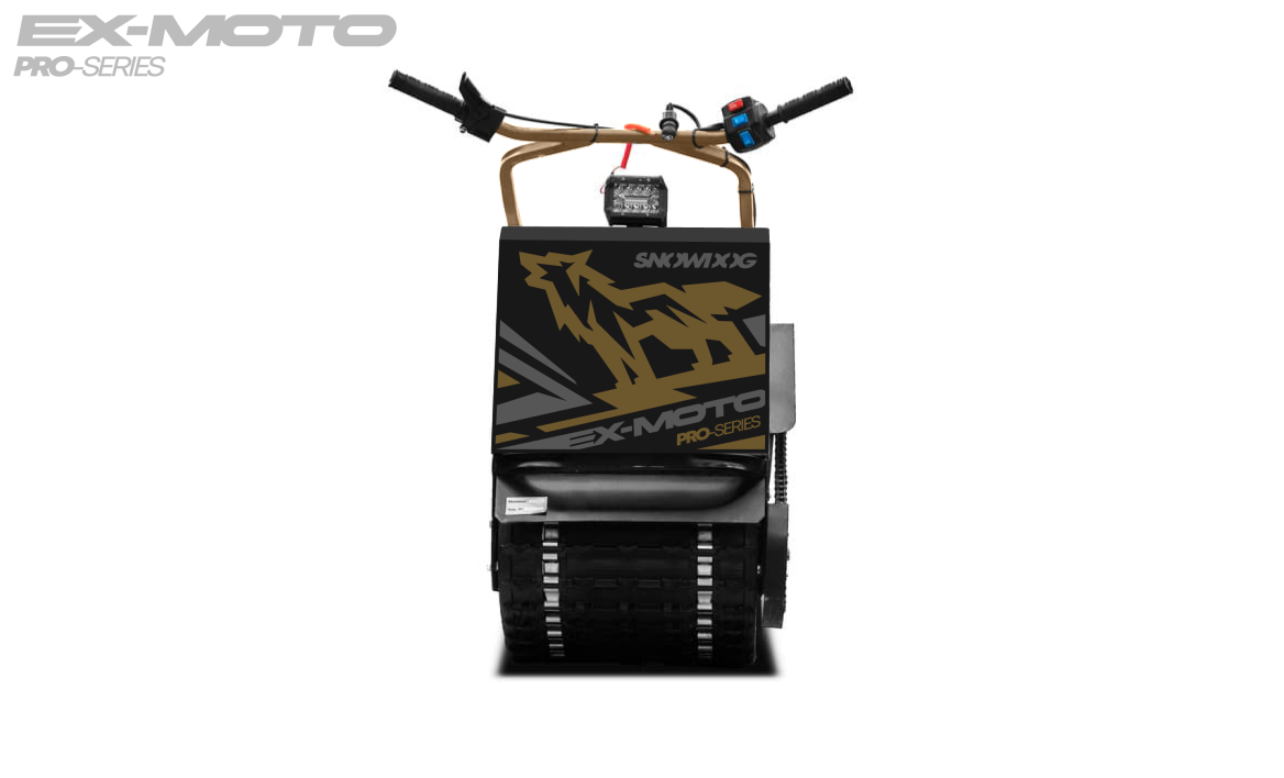 Мотобуксировщик EX-MOTO SNOWDOG S380 8л.с. в Петрозаводске