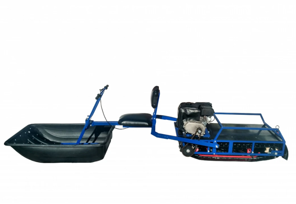 Мотобуксировщик толкач Альбатрос-XL8 с модулем. С фарой, склизы в Петрозаводске