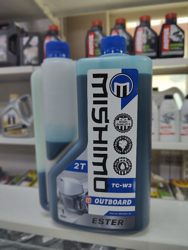 Масло MISHIMO 2T OUTBOARD (ESTER) полусинтетика 1 л в Петрозаводске
