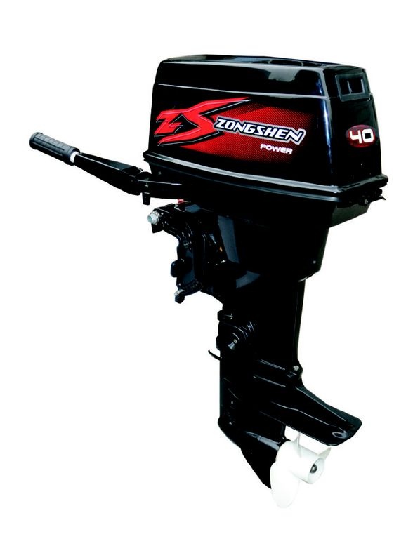 Лодочный мотор Zongshen T40 (+руль+пульт) в Петрозаводске