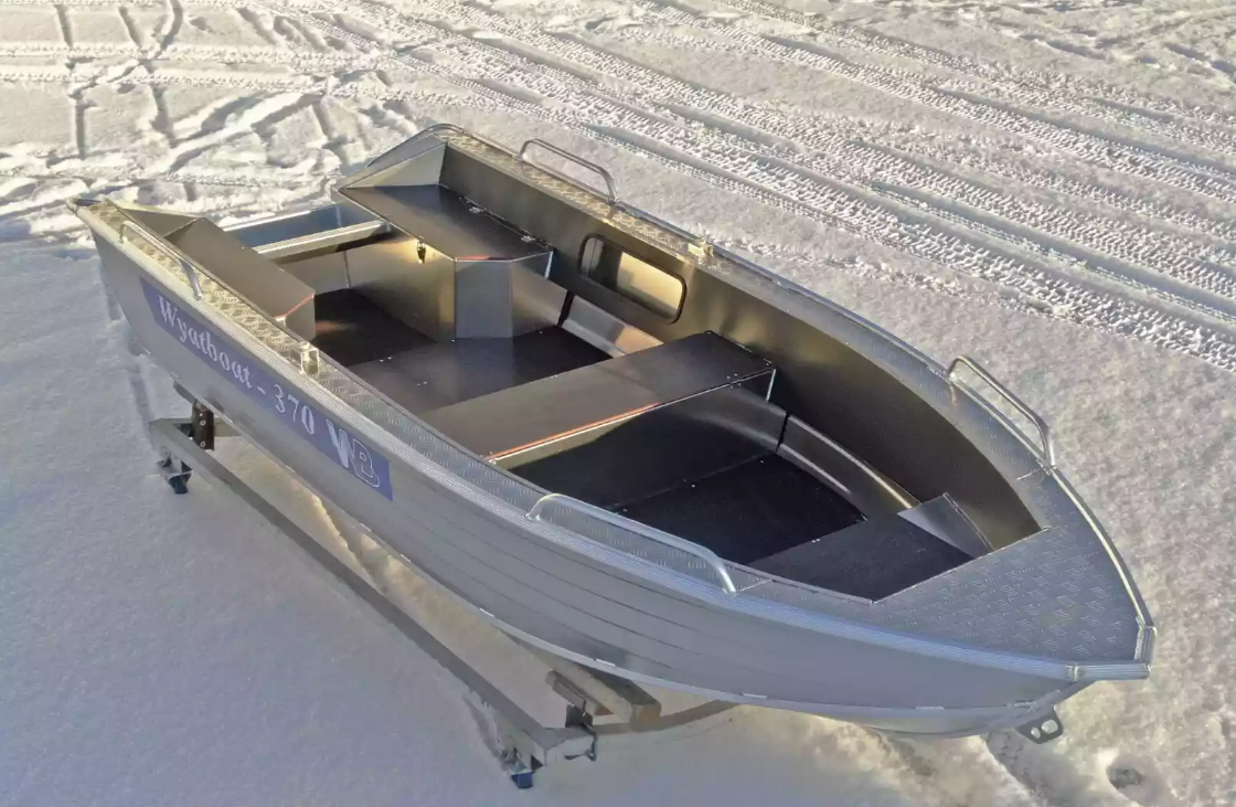 Алюминиевая лодка Wyatboat-370 в Петрозаводске