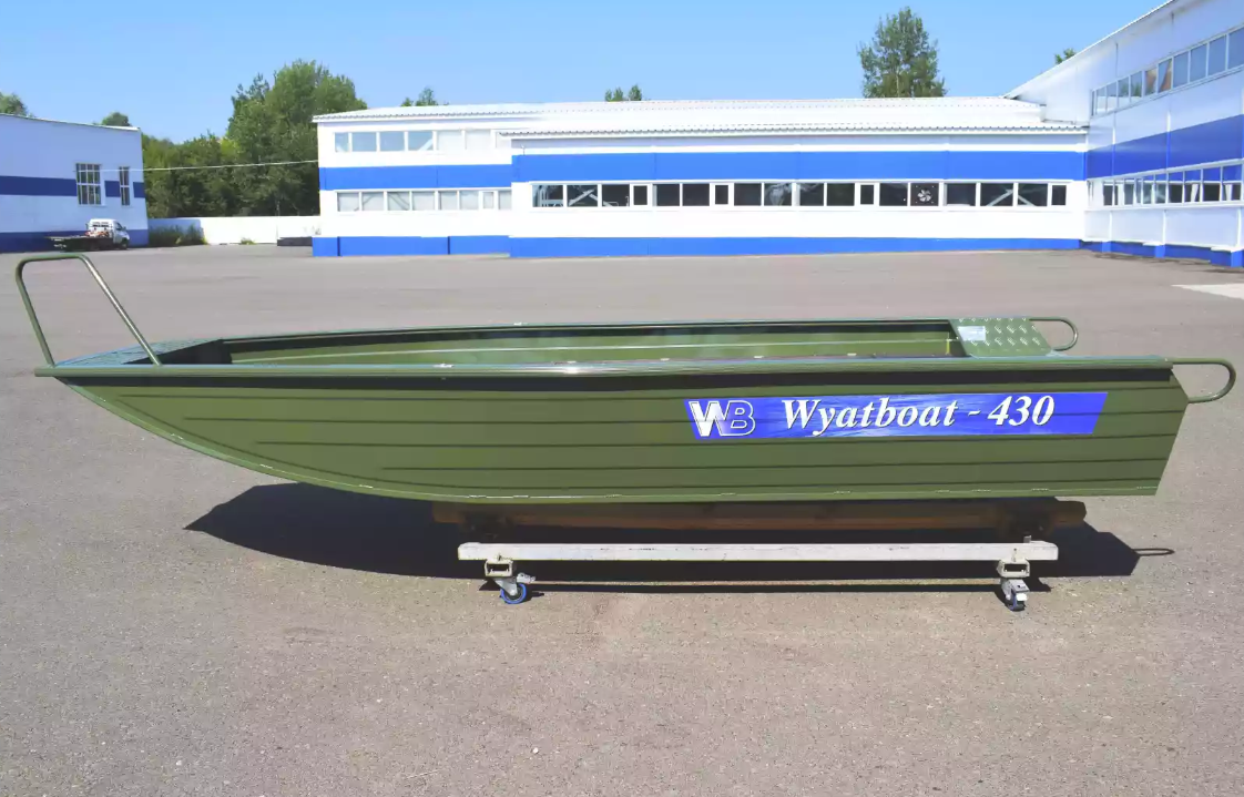 Алюминиевая лодка  Wyatboat-430 Master Fish в Петрозаводске