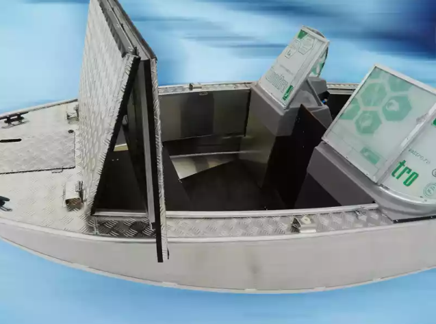 Алюминиевый катер Wyatboat-430T DCM Трансформер в Петрозаводске