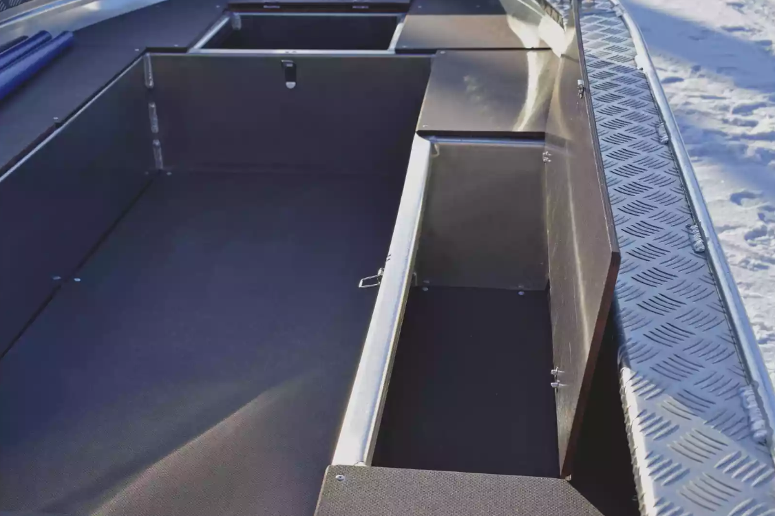 Алюминиевая лодка Wyatboat-370 РМ в Петрозаводске