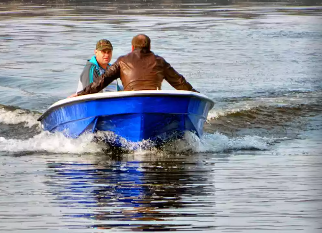 Стеклопластиковая лодка Wyatboat 430 тримаран в Петрозаводске