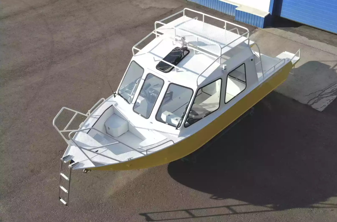 Алюминиевый катер Wyatboat-660 Cabin в Петрозаводске