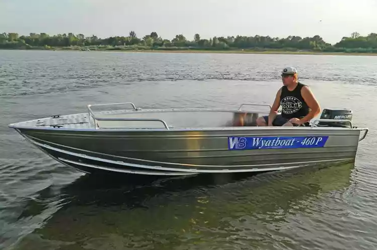 Алюминиевая лодка Wyatboat-460 P в Петрозаводске