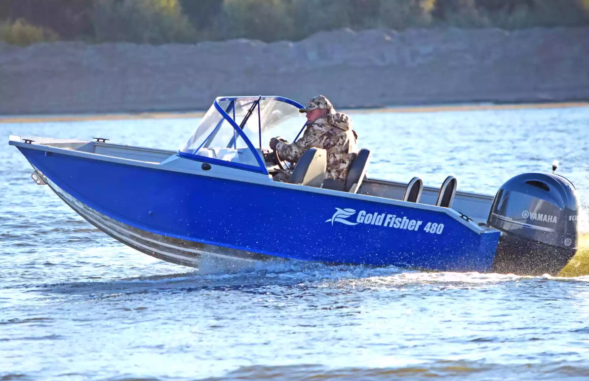 Алюминиевый катер Gold Fisher 480 DCM FISH в Петрозаводске