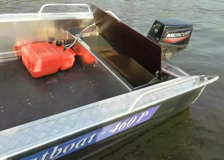 Алюминиевая лодка Wyatboat-460 P в Петрозаводске