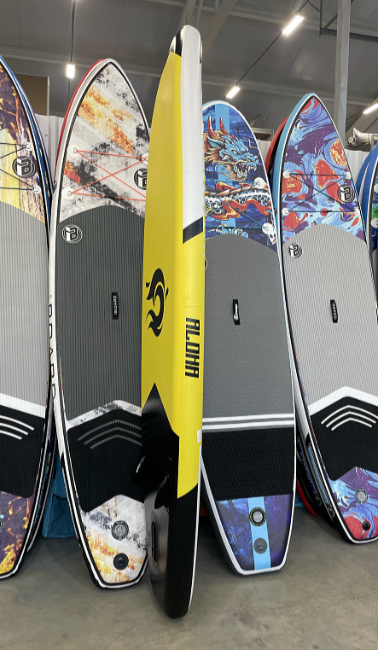 SUP ДОСКА-КАЯК 2 В 1 RAIDEX ALOHA YELLO 10.6’ (320СМ) в Петрозаводске