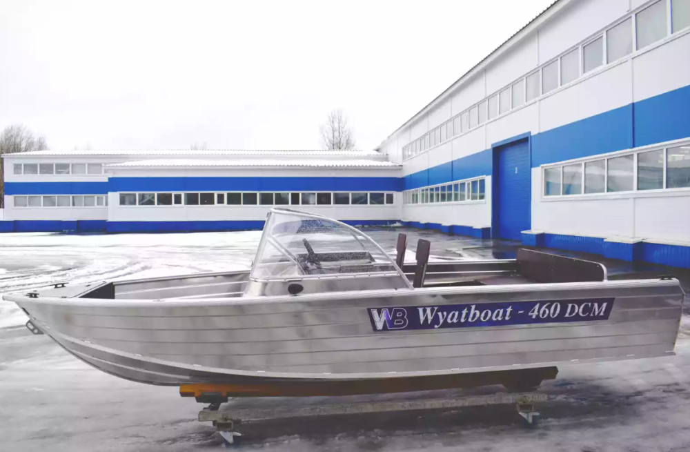 Алюминиевый катер Wyatboat-460 DCM NEW в Петрозаводске