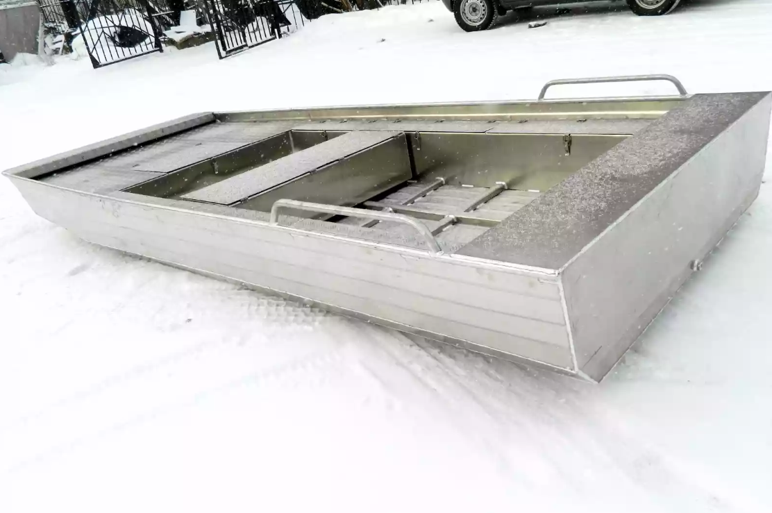Алюминиевая лодка Wyatboat-390 Jonboat в Петрозаводске
