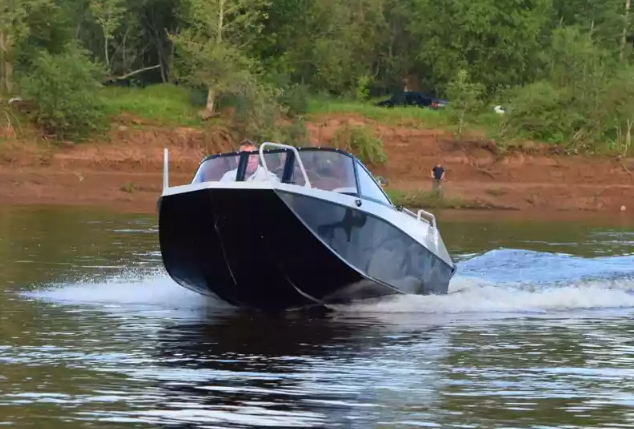 Алюминиевый катер Неман 500 DC водомёт в Петрозаводске