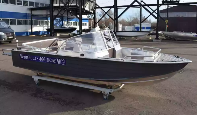Алюминиевый катер Wyatboat-460 DCM в Петрозаводске