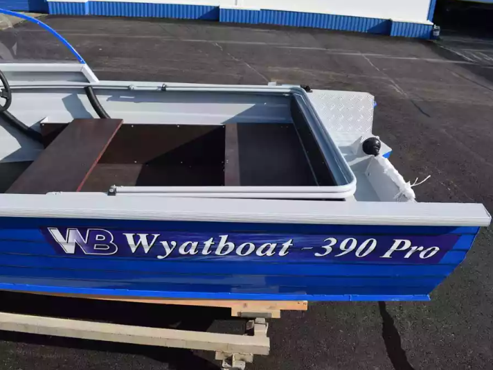 Алюминиевый катер Wyatboat-390 Pro в Петрозаводске