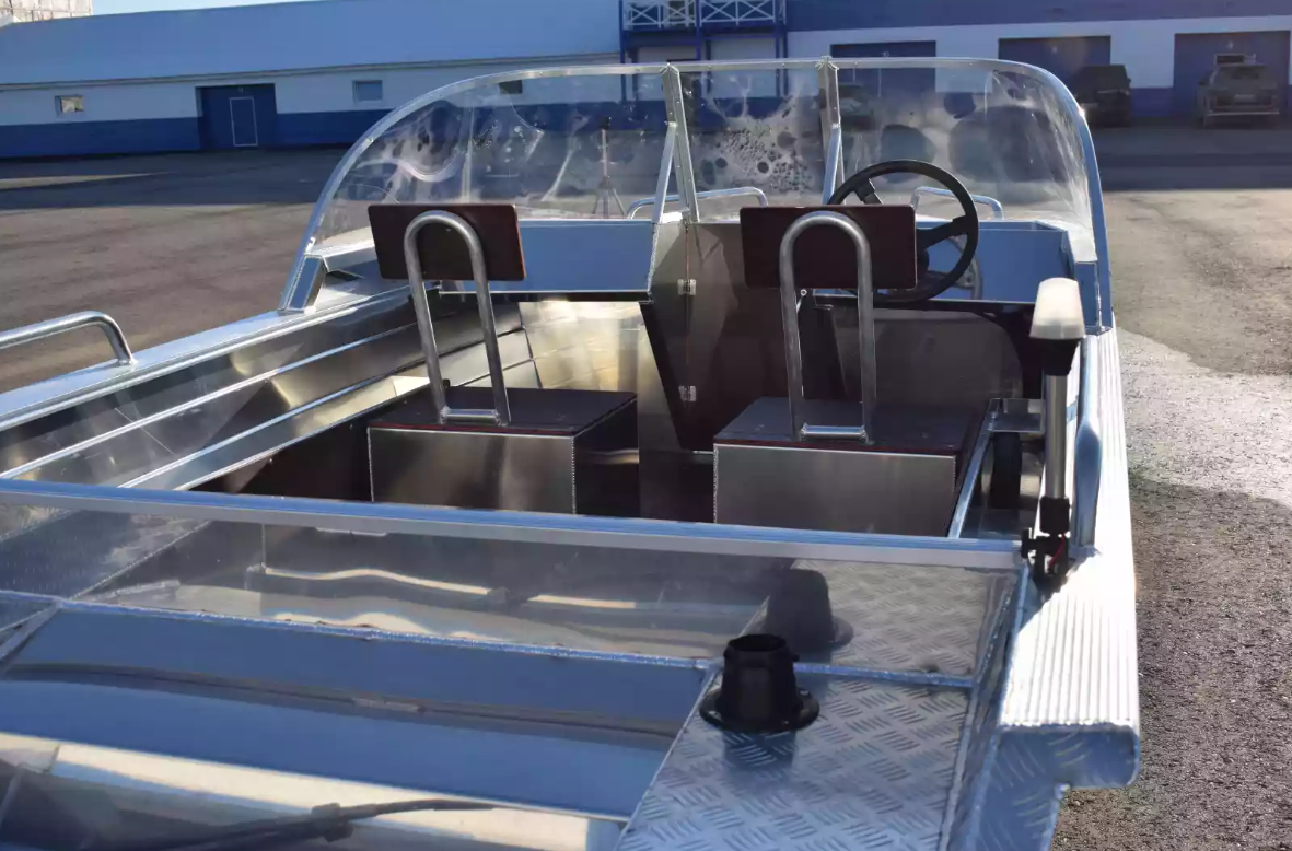 Алюминиевый катер Wyatboat-460 DCM NEW в Петрозаводске