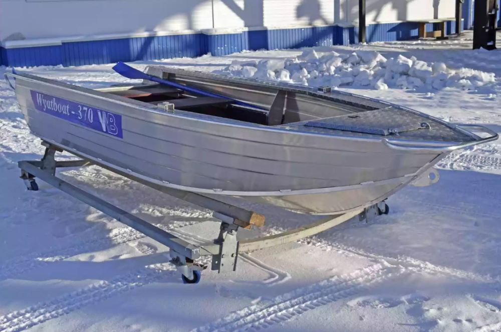 Алюминиевая лодка Wyatboat-370 Р PRO в Петрозаводске