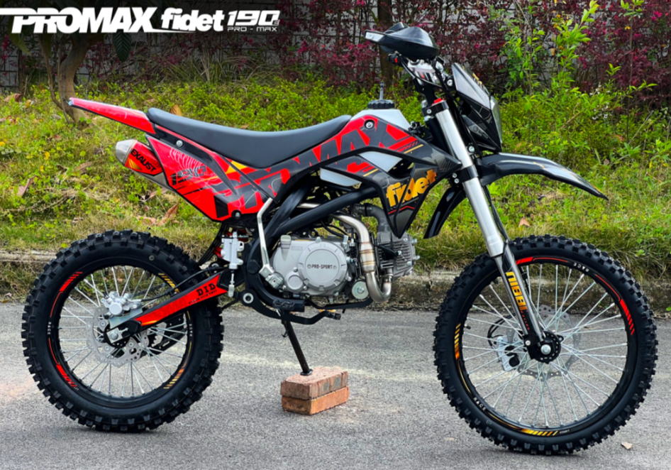 Мотоцикл (питбайк) PROMAX FIDET (ФАЙДЕТ) 190E MAX PRO LUX 19/16 в Петрозаводске