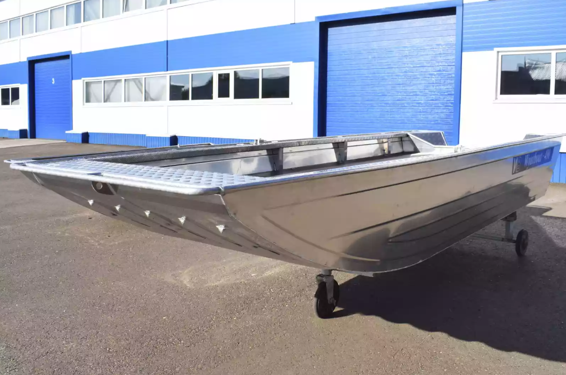 Алюминиевая лодка Wyatboat-490 Jonboat в Петрозаводске
