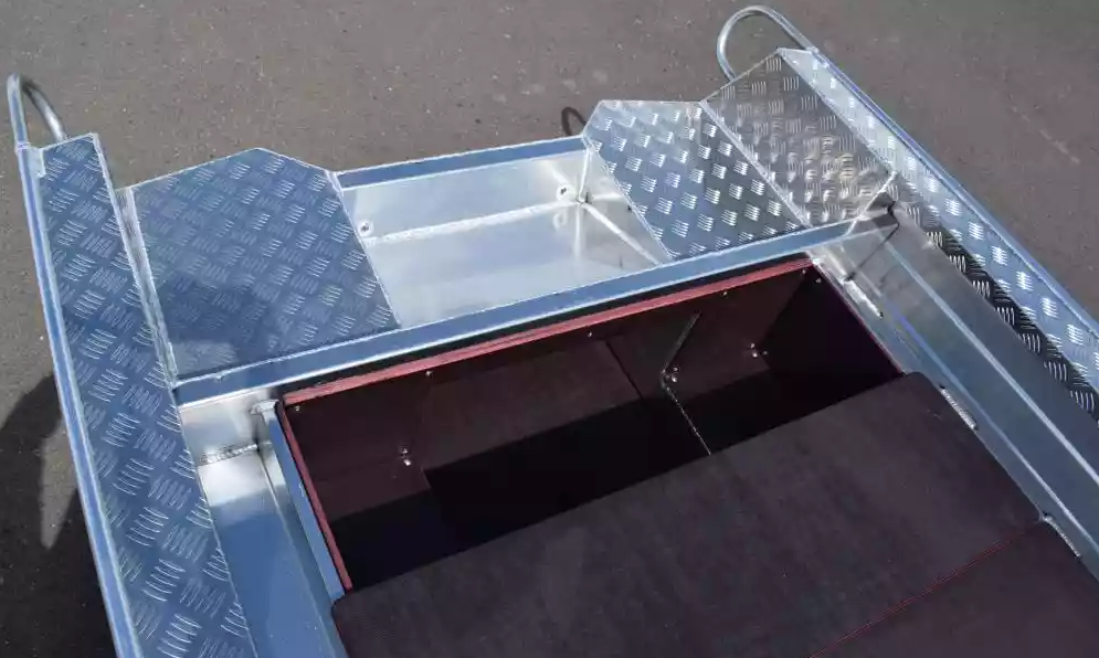 Алюминиевая лодка Wyatboat-390Р Fish в Петрозаводске