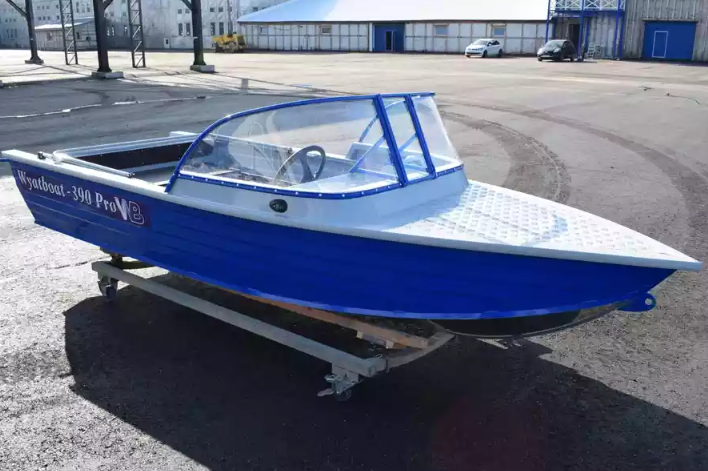 Алюминиевый катер Wyatboat-390 Pro в Петрозаводске