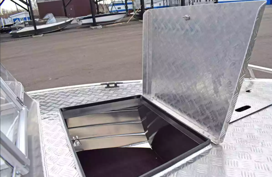 Алюминиевый катер Wyatboat-550 Pro в Петрозаводске