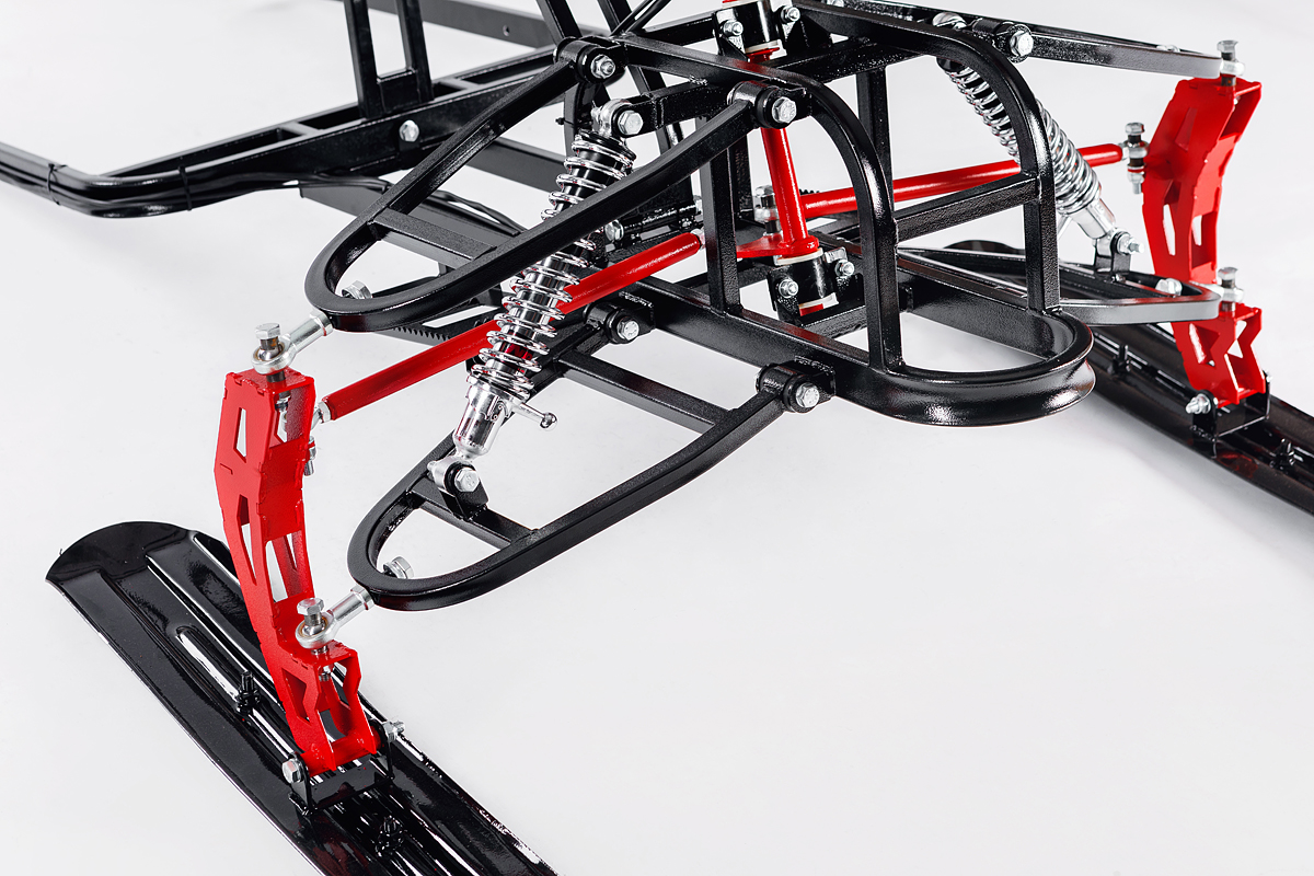 Лыжный модуль IKUDZO с подогревом ручек пластиковые лыжи в Петрозаводске