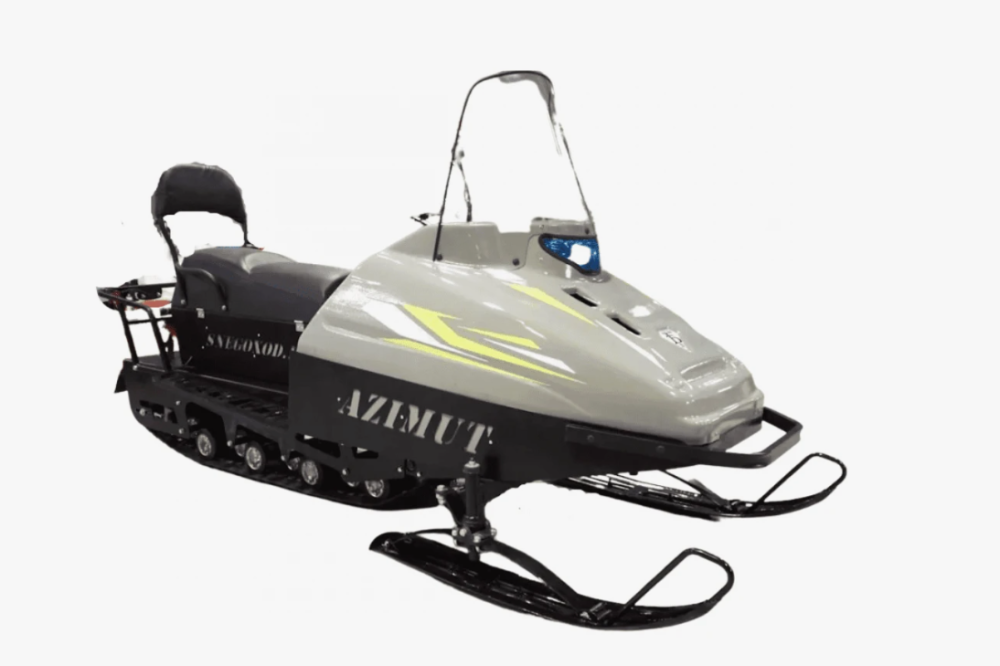 Миниснегоход Бурлак Азимут 20 л.с. , эл.запуск, реверс, тормоз гидравл, капот серый в Петрозаводске