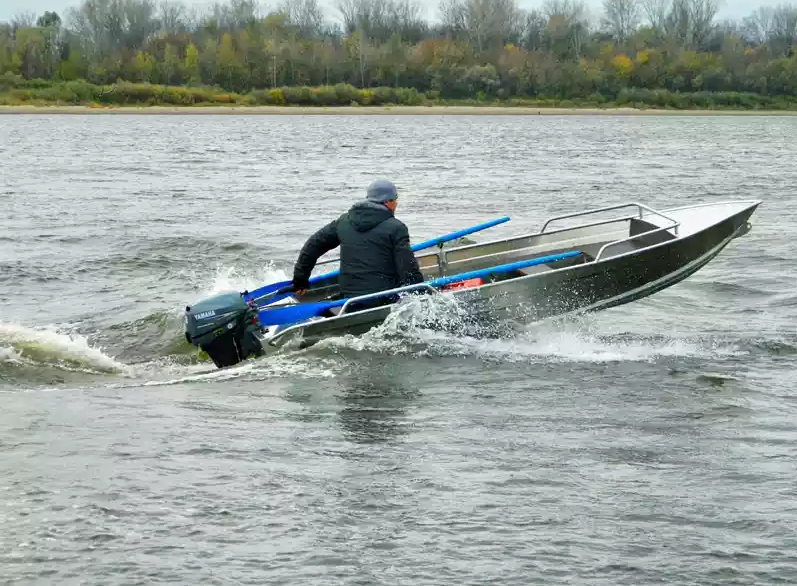 Алюминиевая лодка Wyatboat-390 M в Петрозаводске