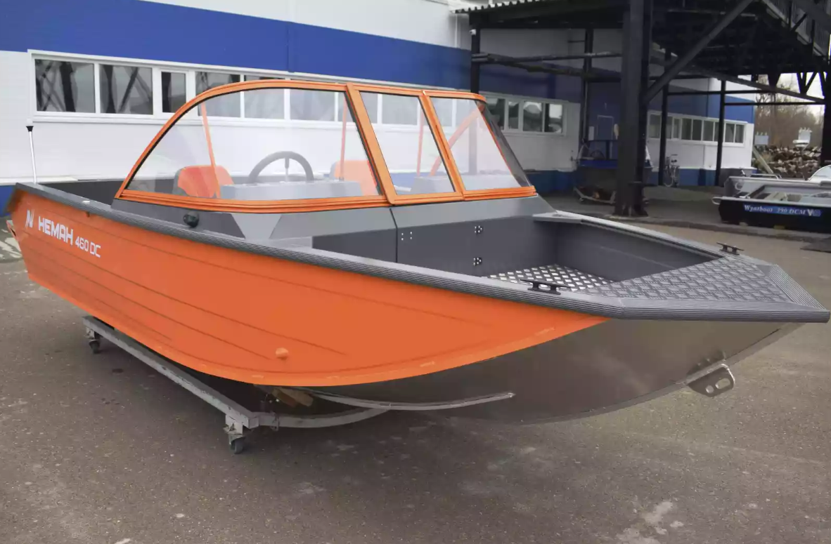 Алюминиевый катер Неман-480 DCM FISH в Петрозаводске
