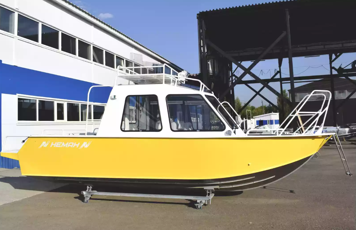 Алюминиевый катер Wyatboat-660 Cabin в Петрозаводске